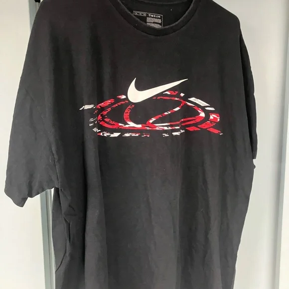 Y2k nike basketball galaxy jordan bulls themed shirt nba swoosh tee size 2XL XXL - Picture 2 of 11